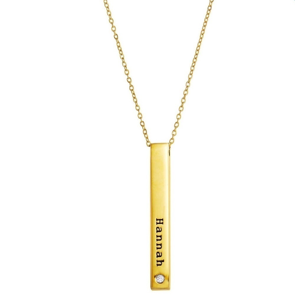 SAVVY CIE HANNAH BAR NECKLACE